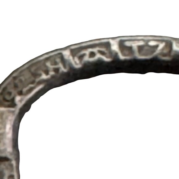 Sten & Karl Laine Finland 1975 Vintage Solid Silver Pendant Necklace Spider Web - Picture 6 of 12